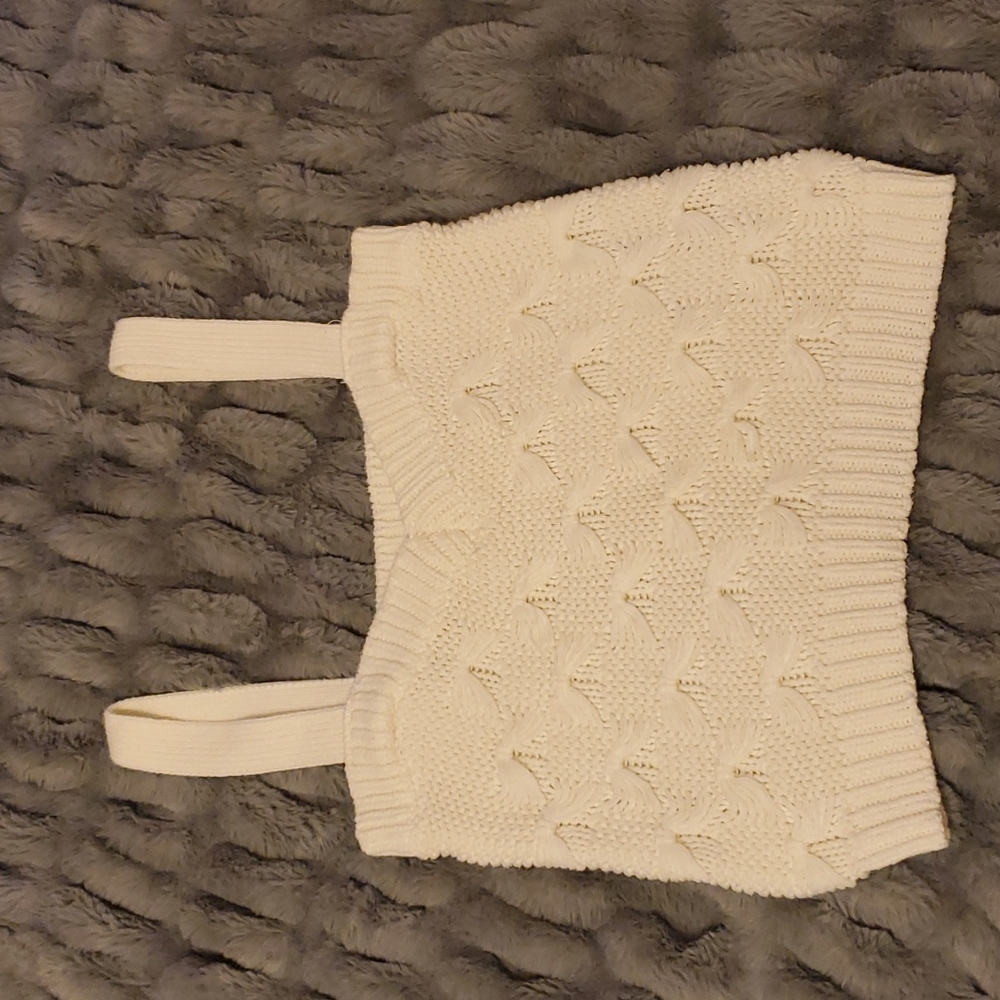 White/Cream Kitted Top